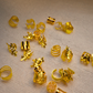 gold clips